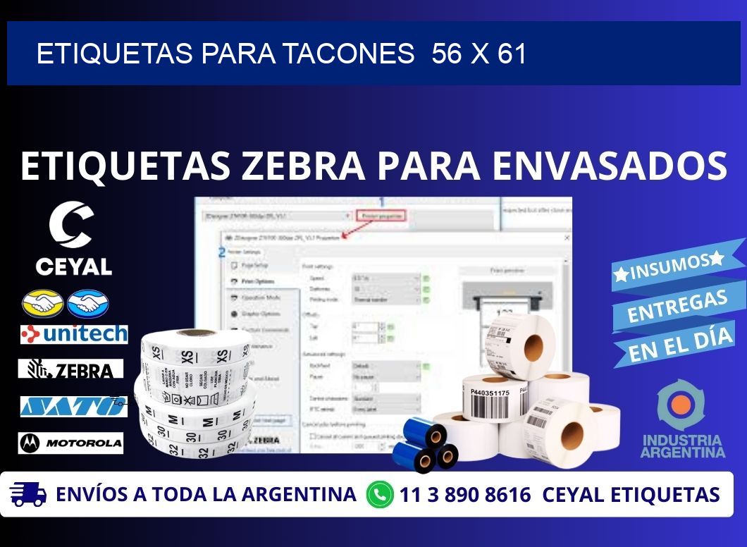 ETIQUETAS PARA TACONES 56 x 61