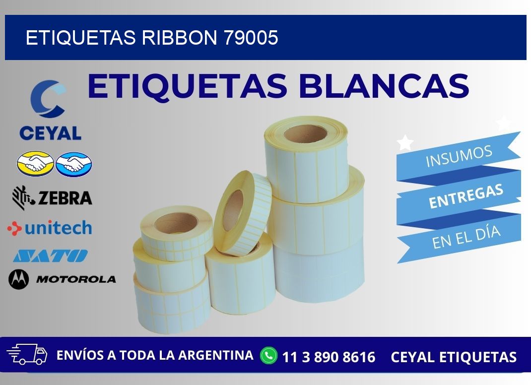 ETIQUETAS RIBBON 79005