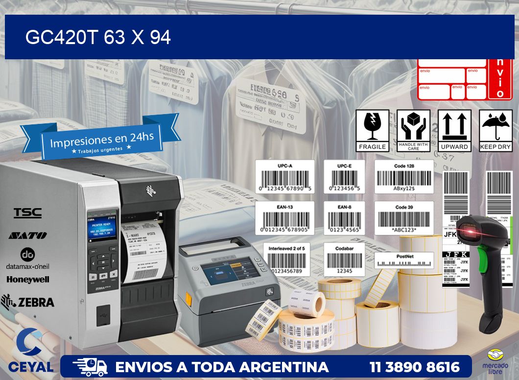 GC420T 63 x 94