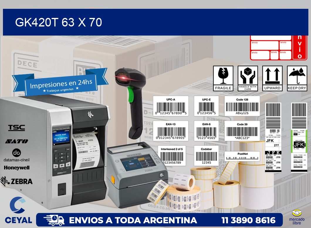 GK420T 63 x 70