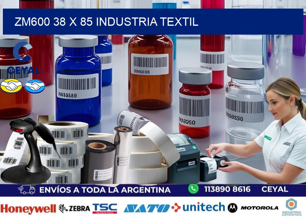 ZM600 38 x 85 INDUSTRIA TEXTIL