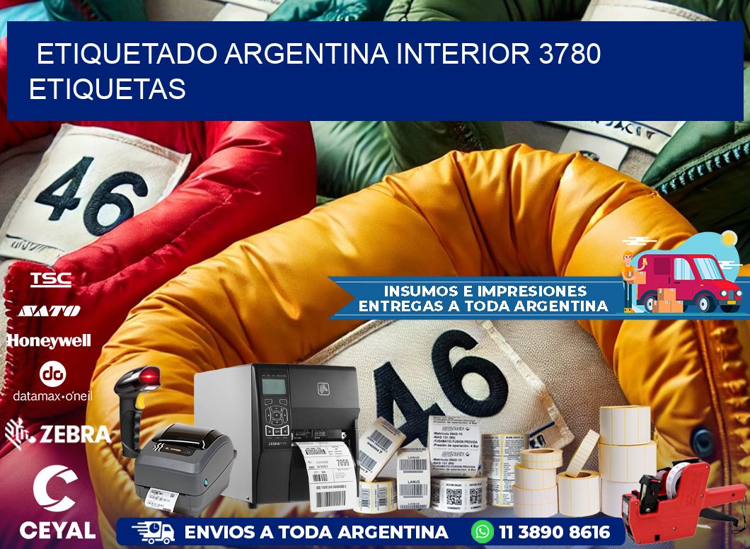 etiquetado argentina interior 3780 etiquetas