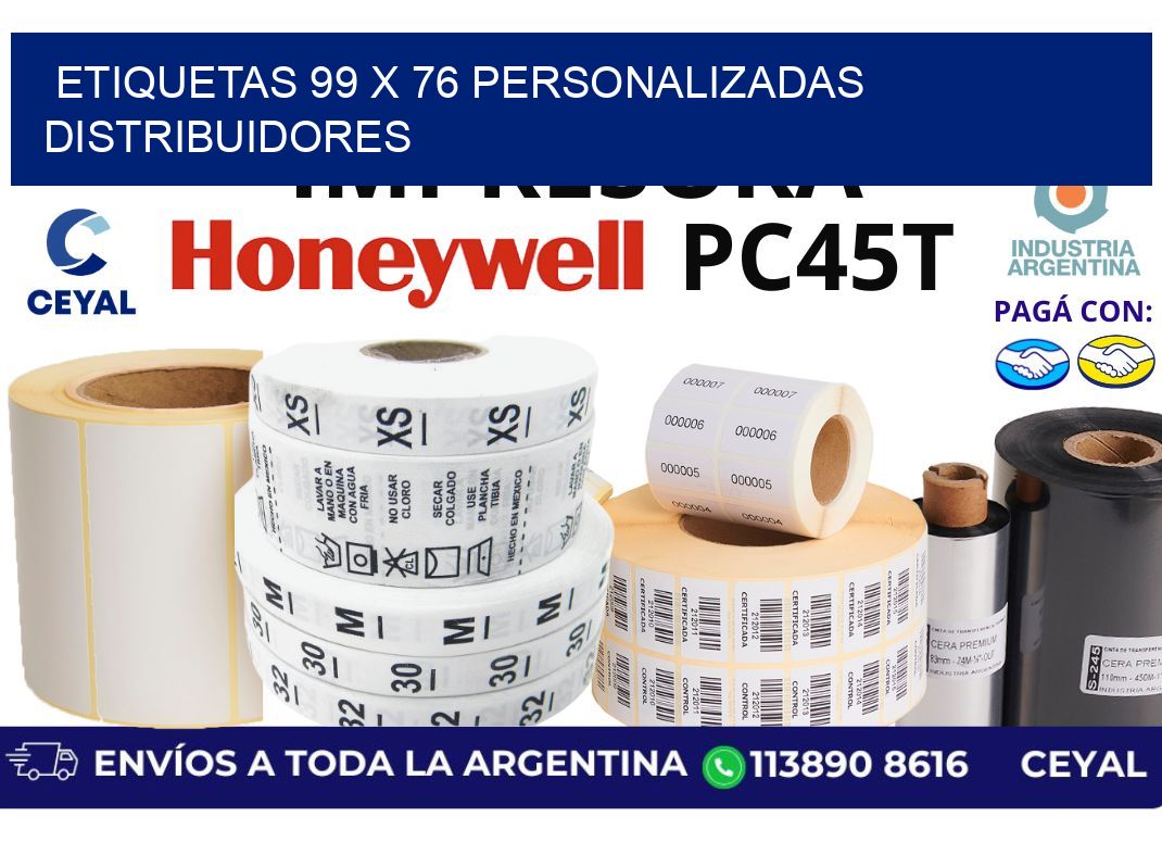 etiquetas 99 x 76 personalizadas distribuidores