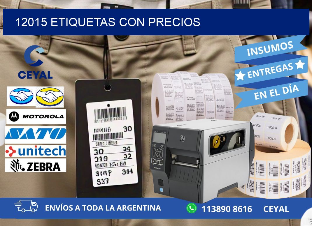 12015 etiquetas con precios