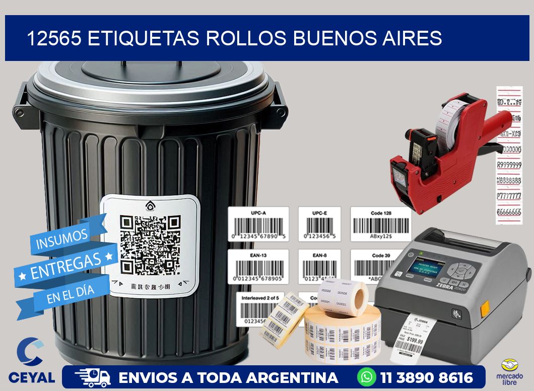 12565 etiquetas rollos buenos aires