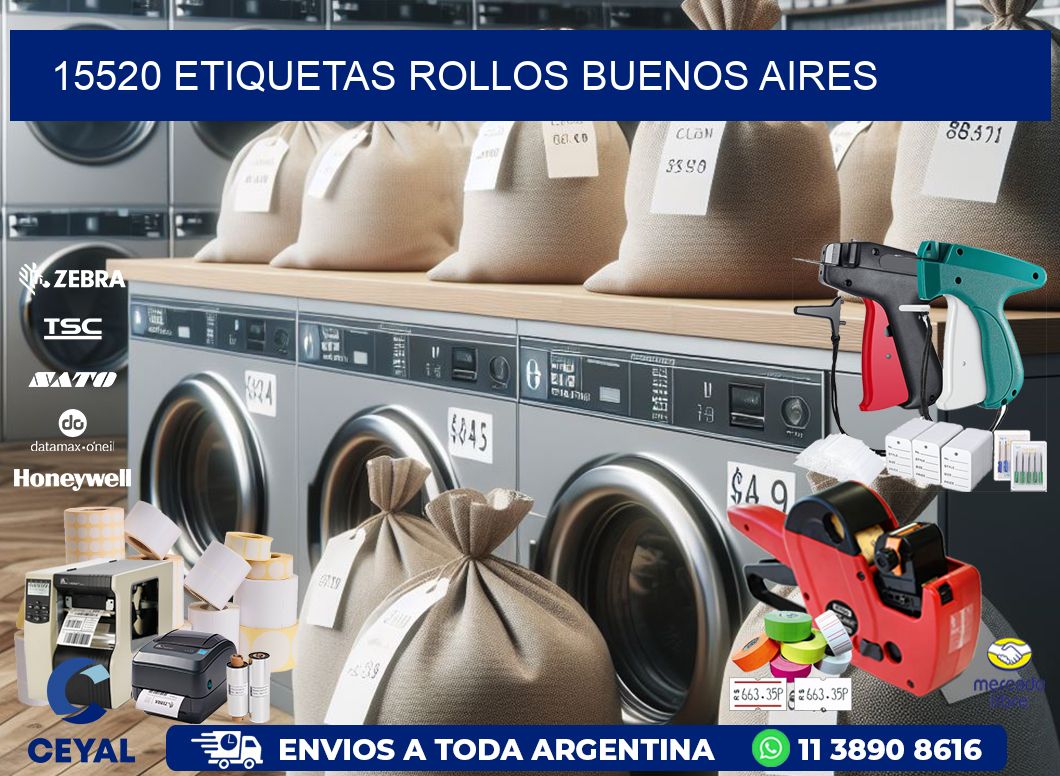15520 etiquetas rollos buenos aires