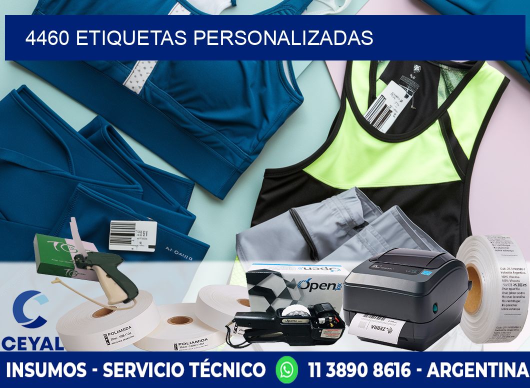 4460 Etiquetas personalizadas