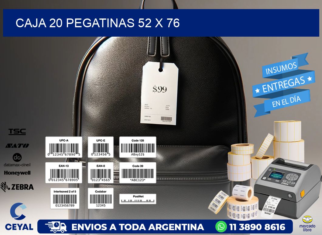 CAJA 20 PEGATINAS 52 x 76