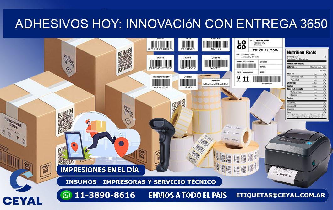 Adhesivos Hoy: Innovación con Entrega 3650