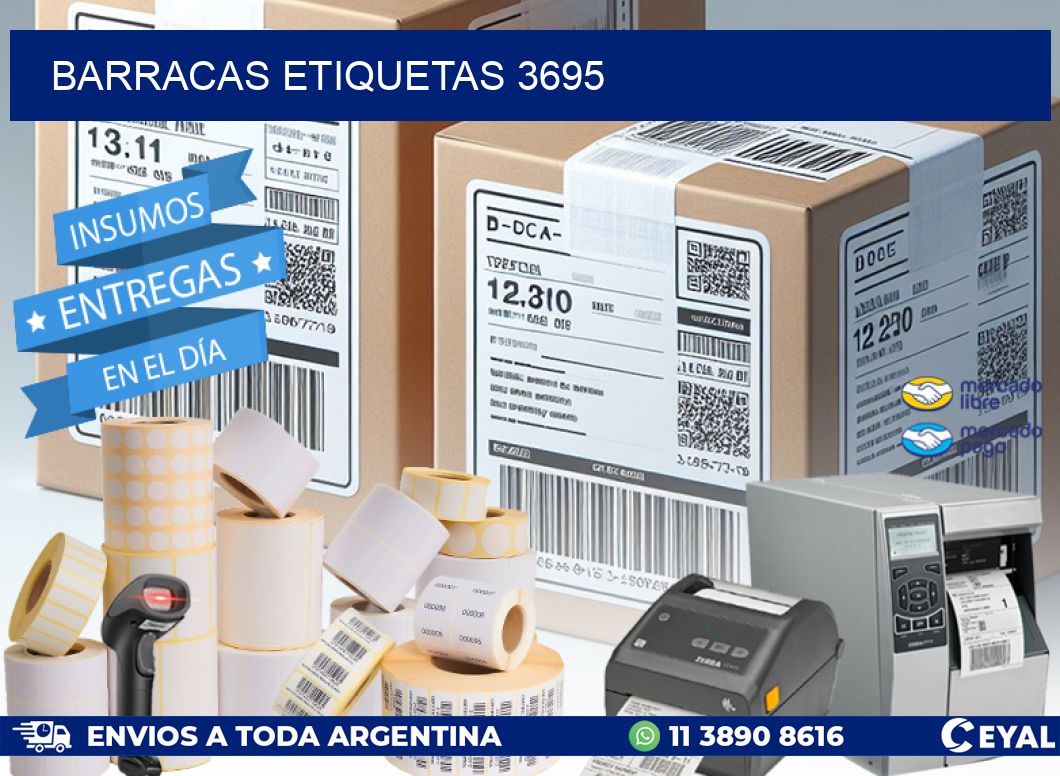 Barracas etiquetas 3695