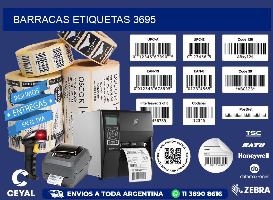 Barracas etiquetas 3695