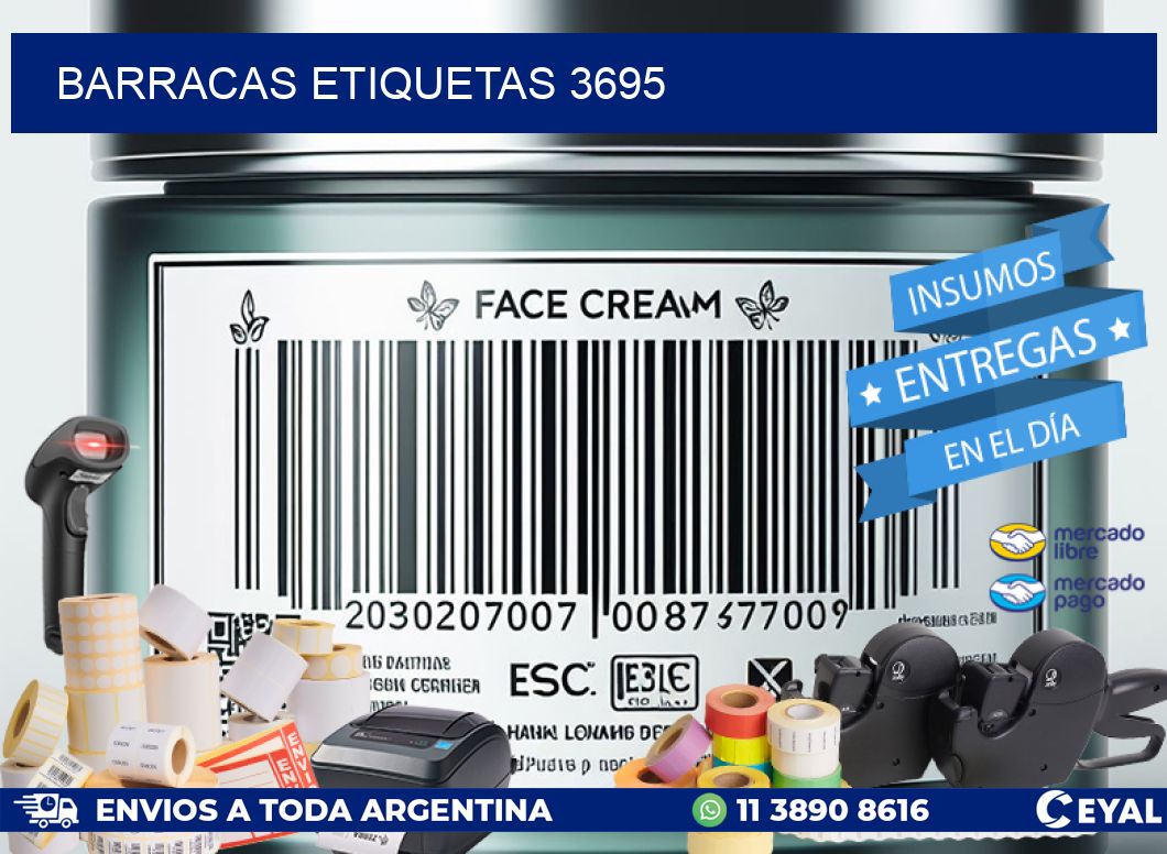 Barracas etiquetas 3695
