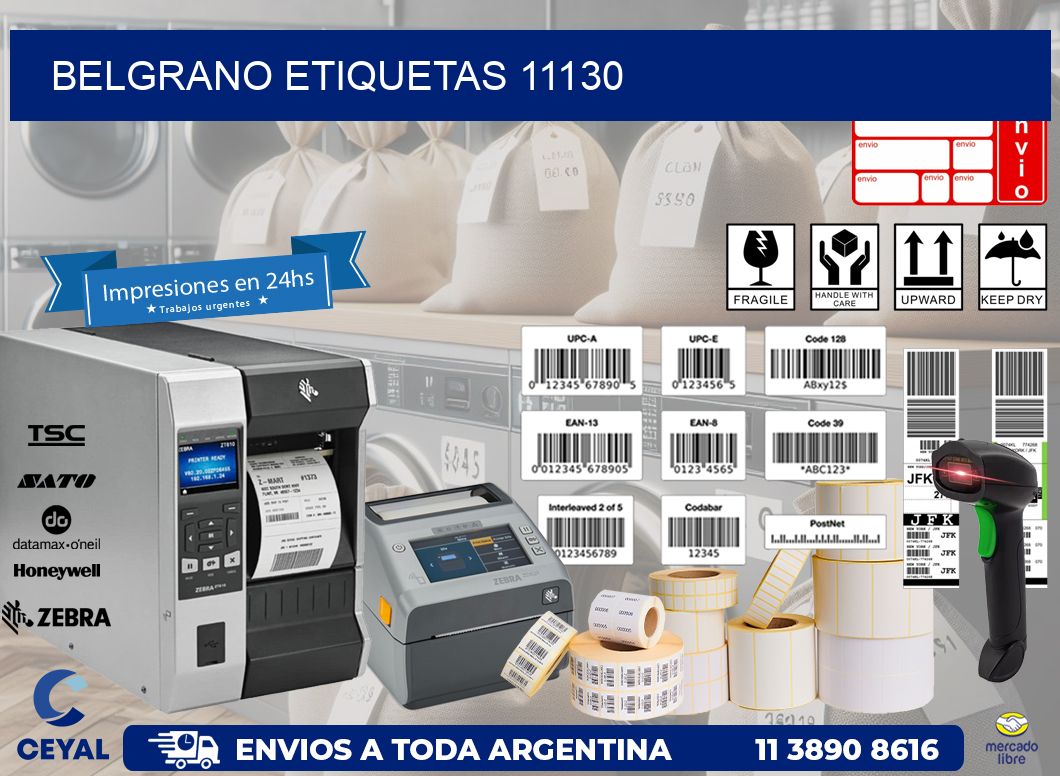 Belgrano etiquetas 11130