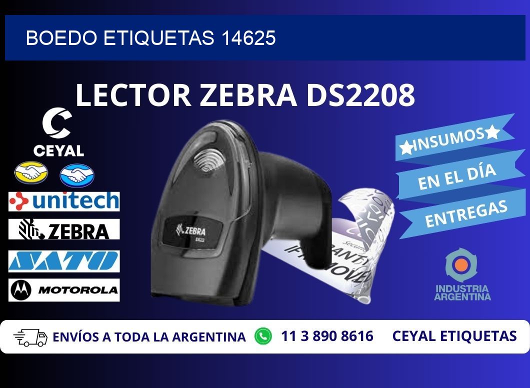 Boedo etiquetas 14625