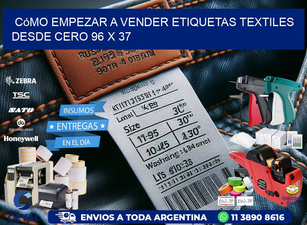 Cómo Empezar a Vender Etiquetas Textiles desde Cero 96 x 37