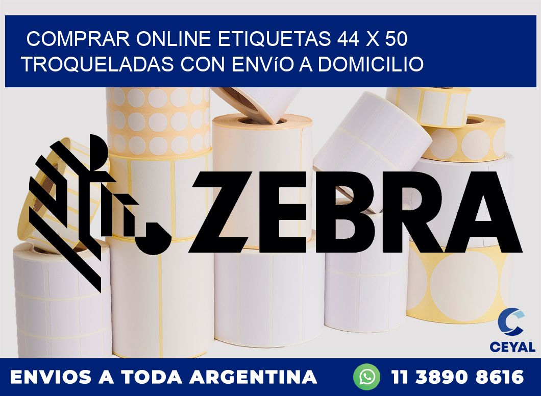 Comprar online etiquetas 44 x 50 troqueladas con envío a domicilio
