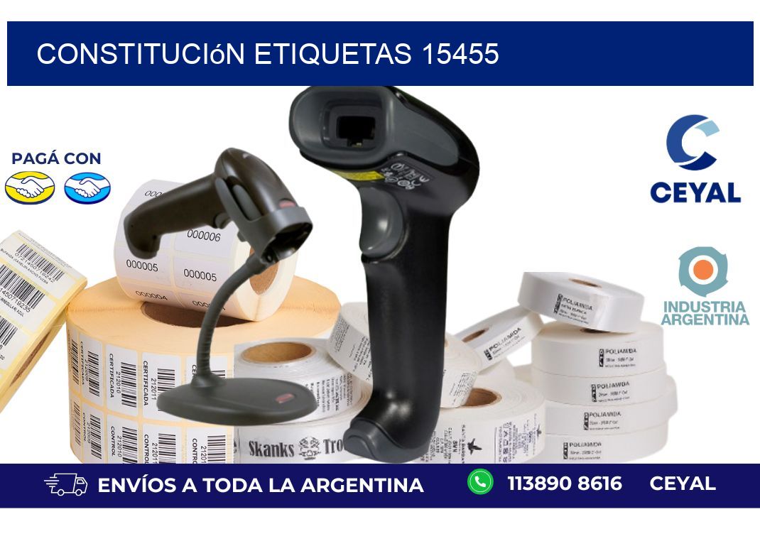 Constitución etiquetas 15455
