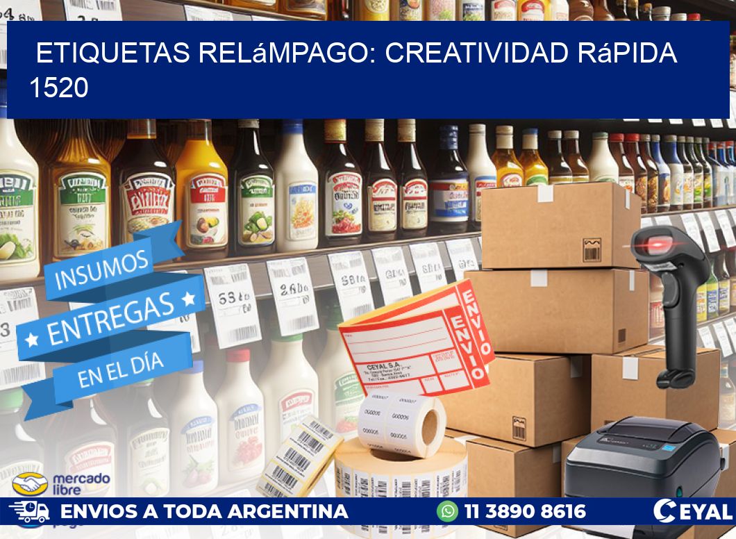 Etiquetas Relámpago: Creatividad Rápida 1520