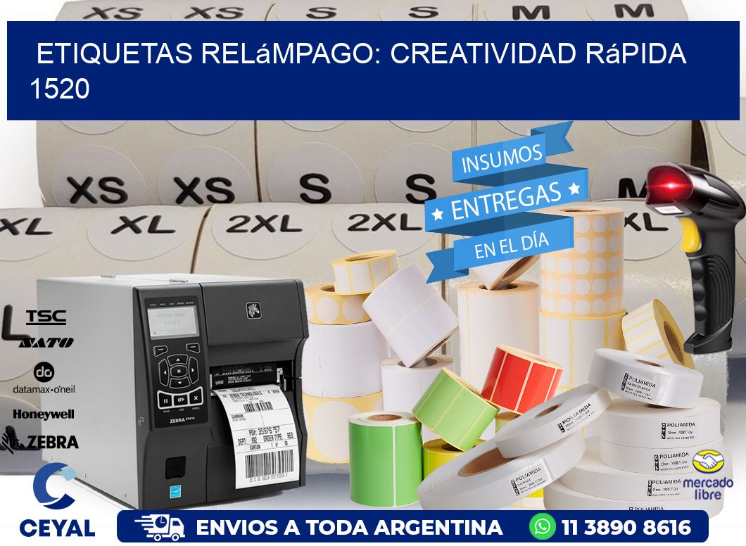Etiquetas Relámpago: Creatividad Rápida 1520
