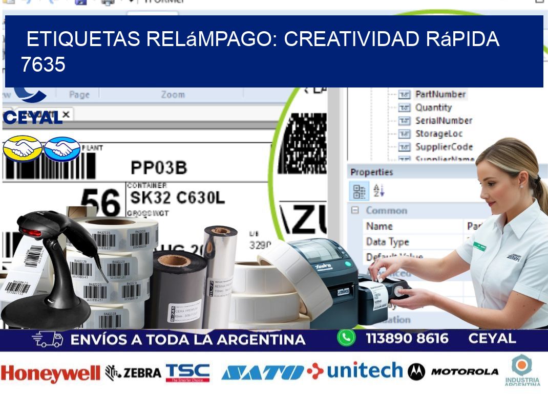 Etiquetas Relámpago: Creatividad Rápida 7635