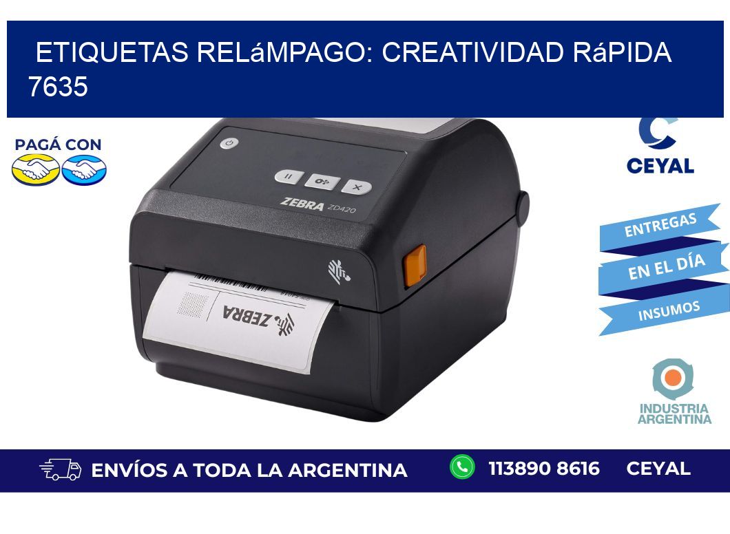 Etiquetas Relámpago: Creatividad Rápida 7635
