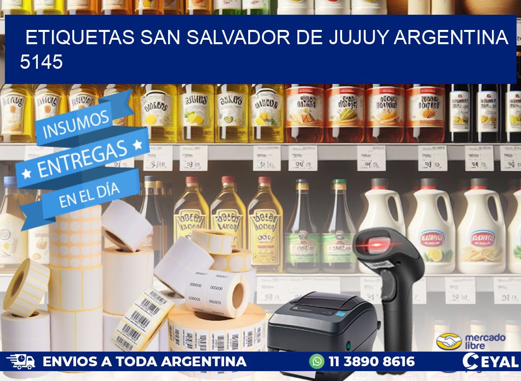 Etiquetas San Salvador de Jujuy Argentina 5145