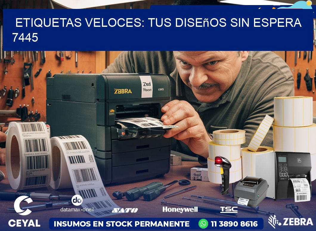 Etiquetas Veloces: Tus Diseños sin Espera 7445