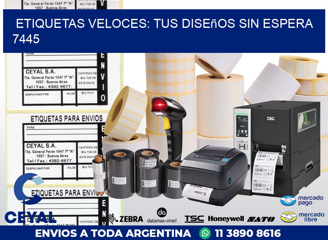 Etiquetas Veloces: Tus Diseños sin Espera 7445