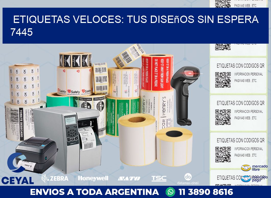 Etiquetas Veloces: Tus Diseños sin Espera 7445