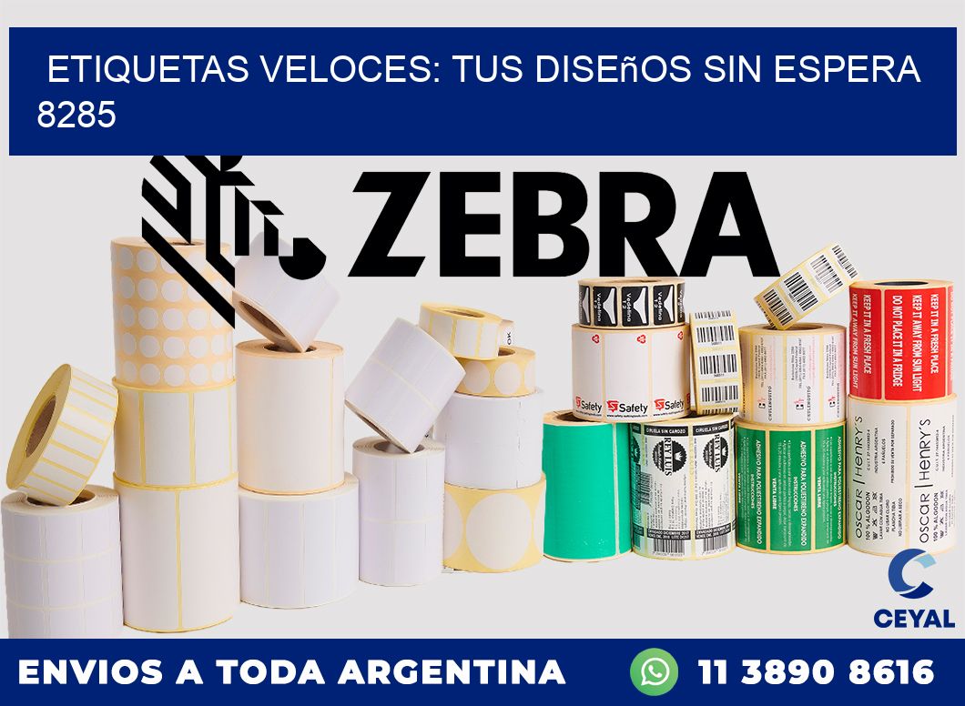 Etiquetas Veloces: Tus Diseños sin Espera 8285