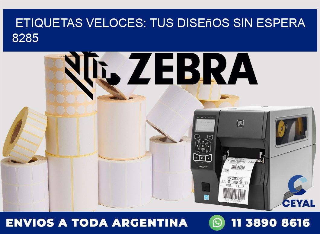 Etiquetas Veloces: Tus Diseños sin Espera 8285