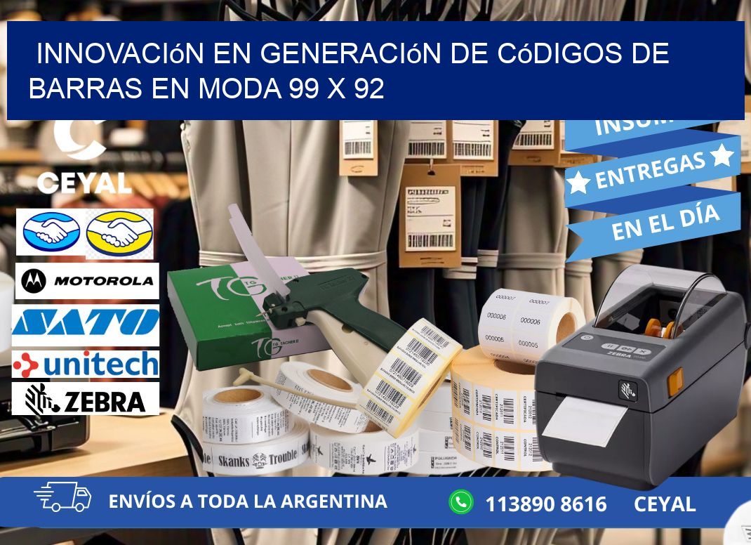 Innovación en Generación de Códigos de Barras en Moda 99 x 92