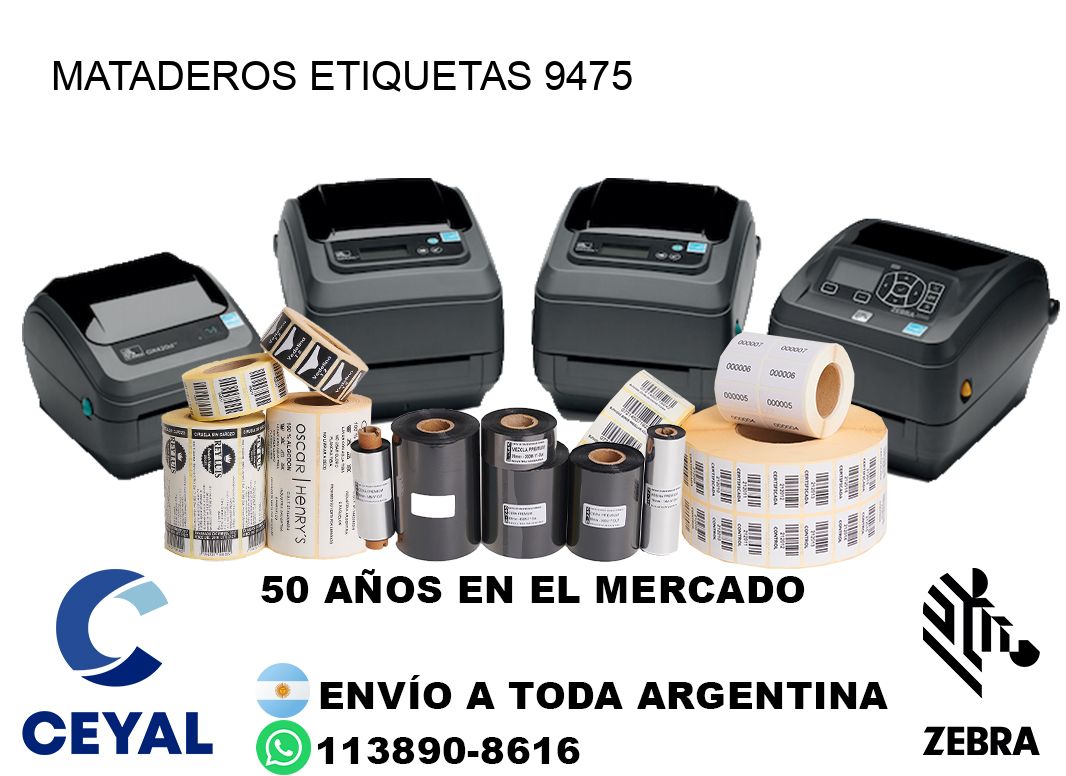 Mataderos etiquetas 9475