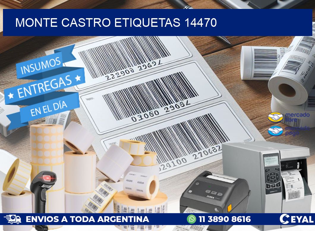 Monte Castro etiquetas 14470