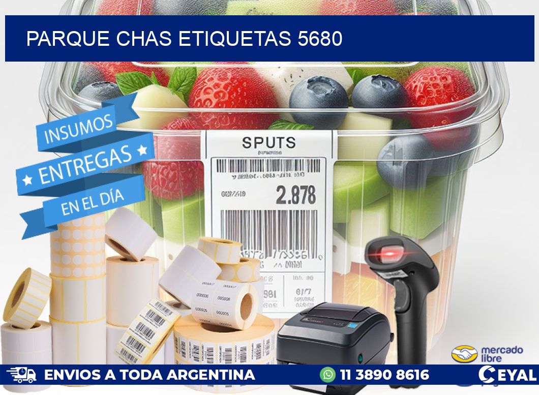 Parque Chas etiquetas 5680