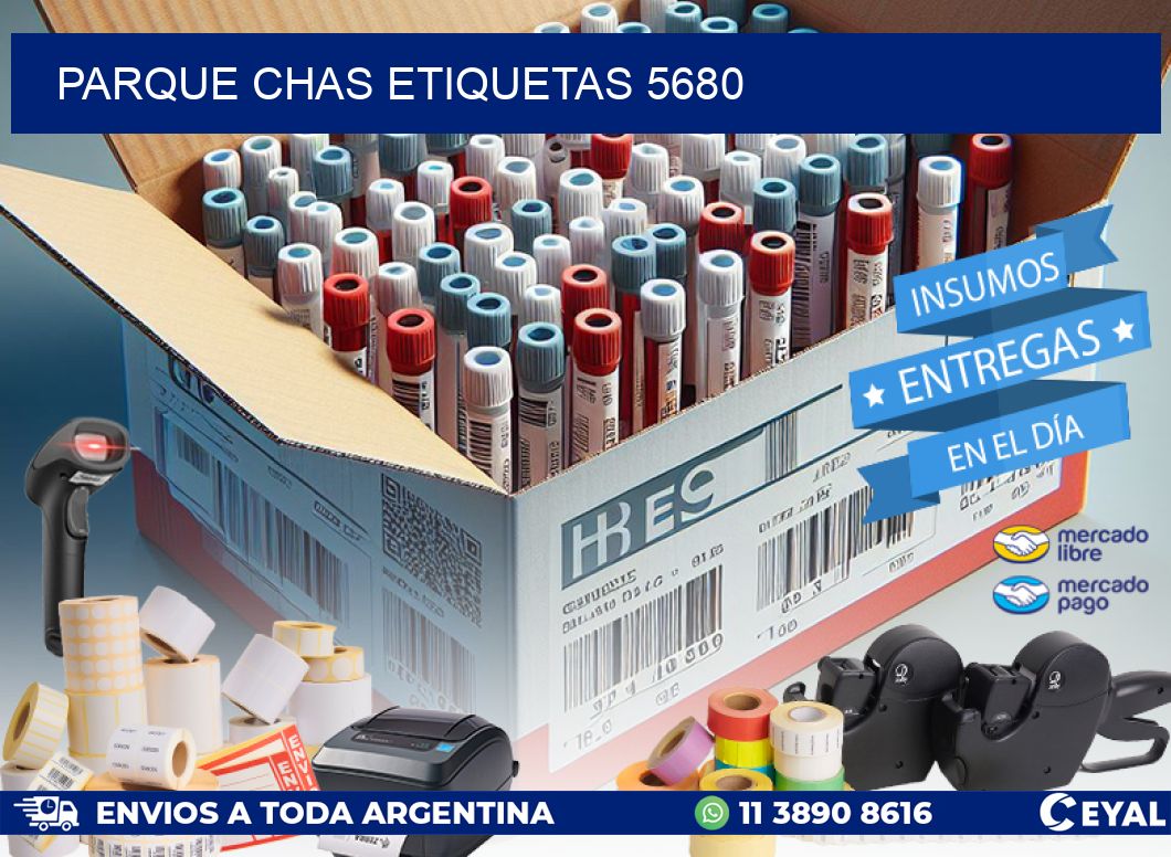 Parque Chas etiquetas 5680