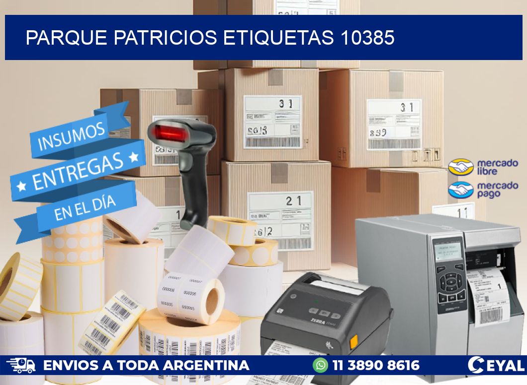 Parque Patricios etiquetas 10385