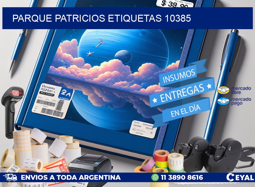 Parque Patricios etiquetas 10385