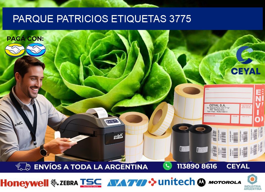Parque Patricios etiquetas 3775