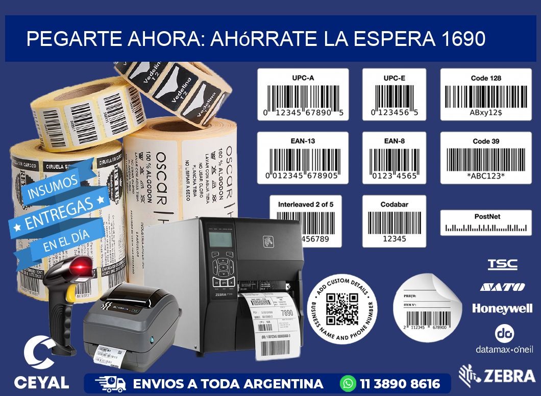 PegArte Ahora: Ahórrate la Espera 1690