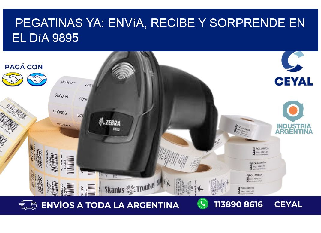 Pegatinas Ya: Envía, Recibe y Sorprende en el Día 9895