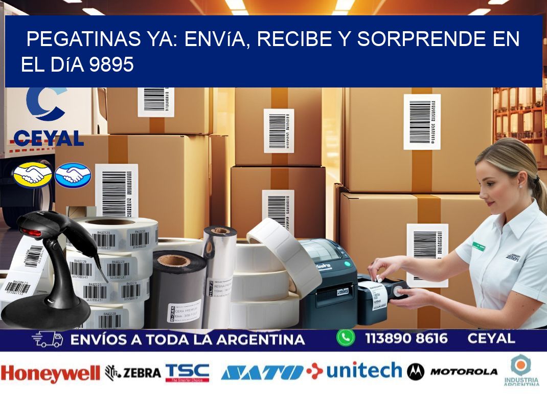 Pegatinas Ya: Envía, Recibe y Sorprende en el Día 9895