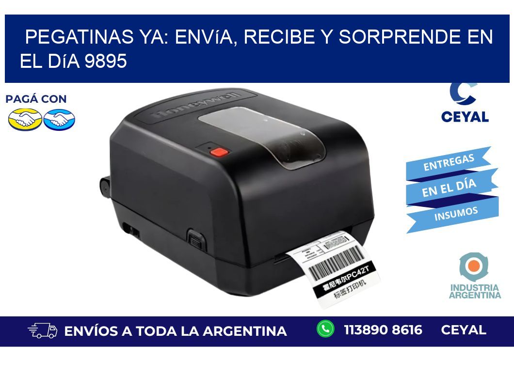 Pegatinas Ya: Envía, Recibe y Sorprende en el Día 9895