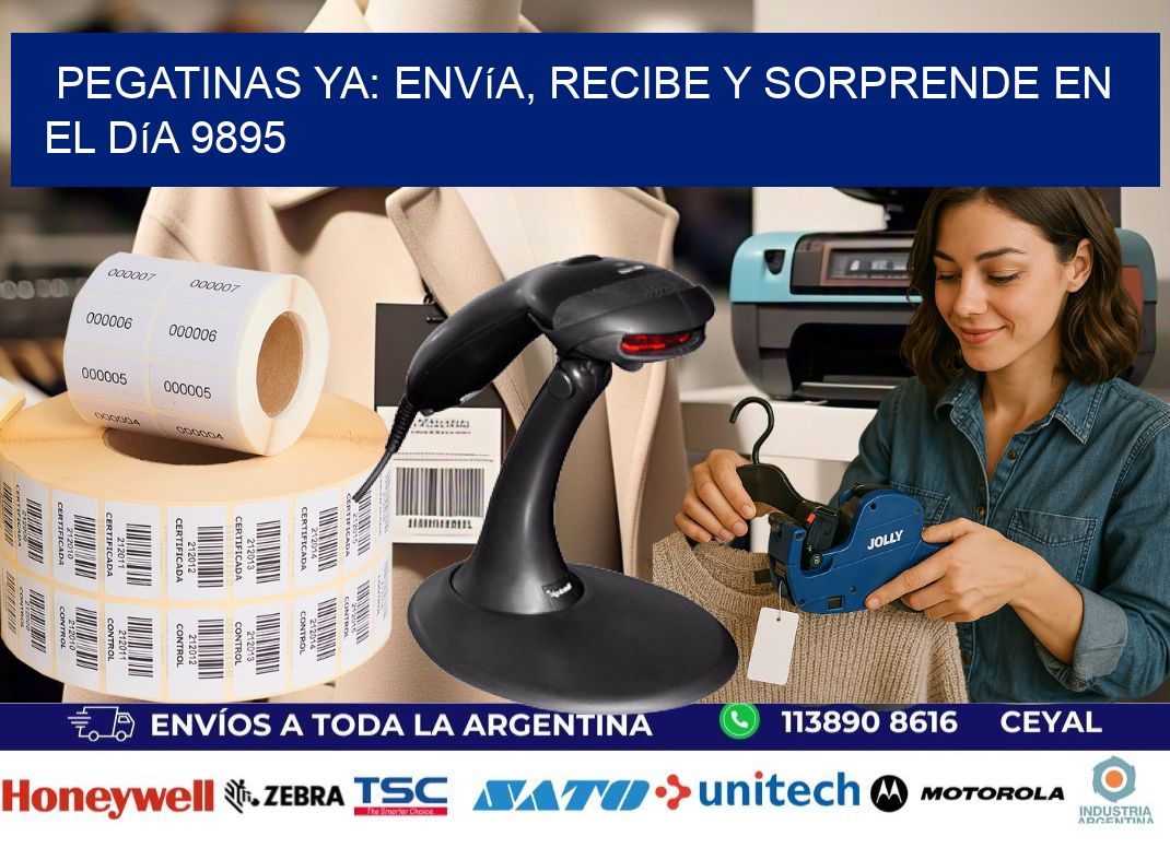 Pegatinas Ya: Envía, Recibe y Sorprende en el Día 9895