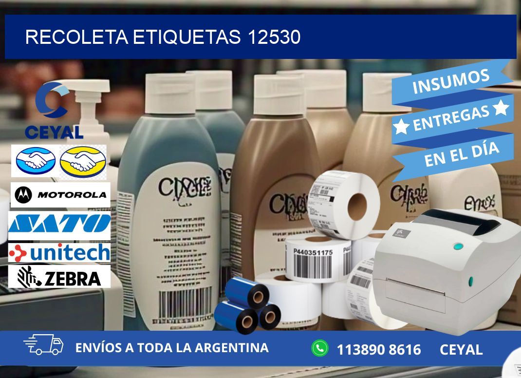 Recoleta etiquetas 12530