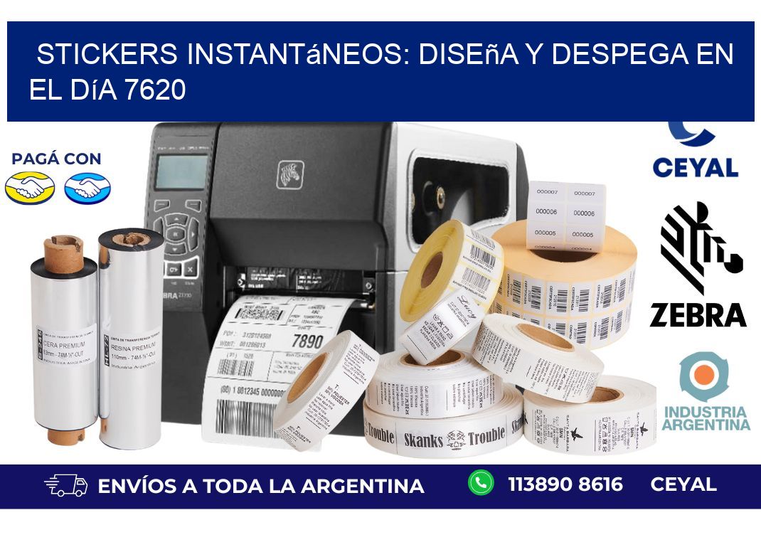 Stickers Instantáneos: Diseña y Despega en el Día 7620
