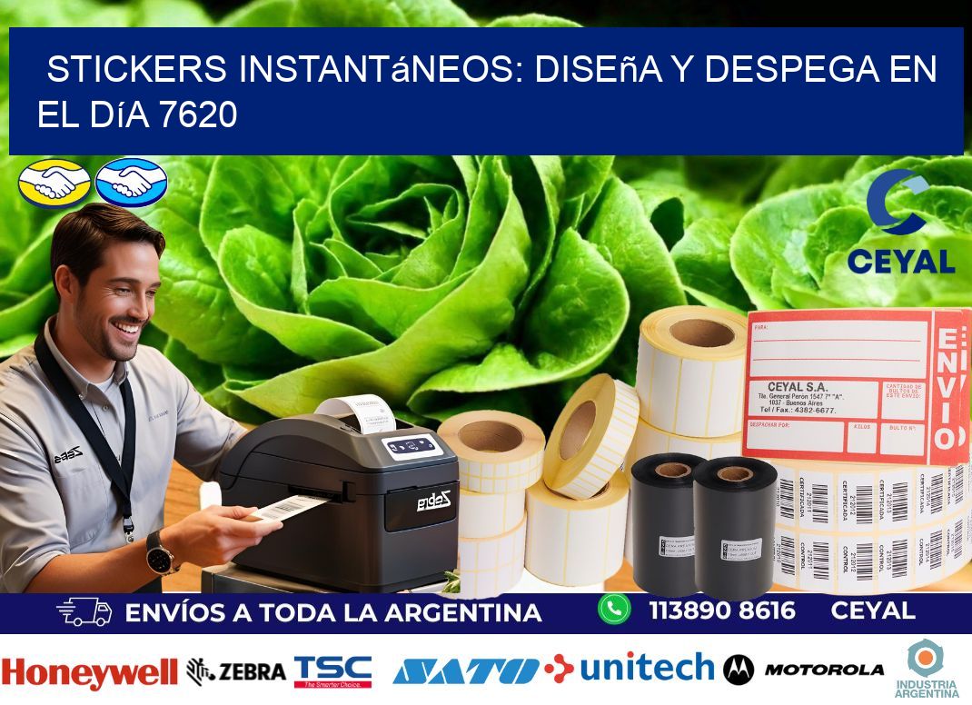 Stickers Instantáneos: Diseña y Despega en el Día 7620
