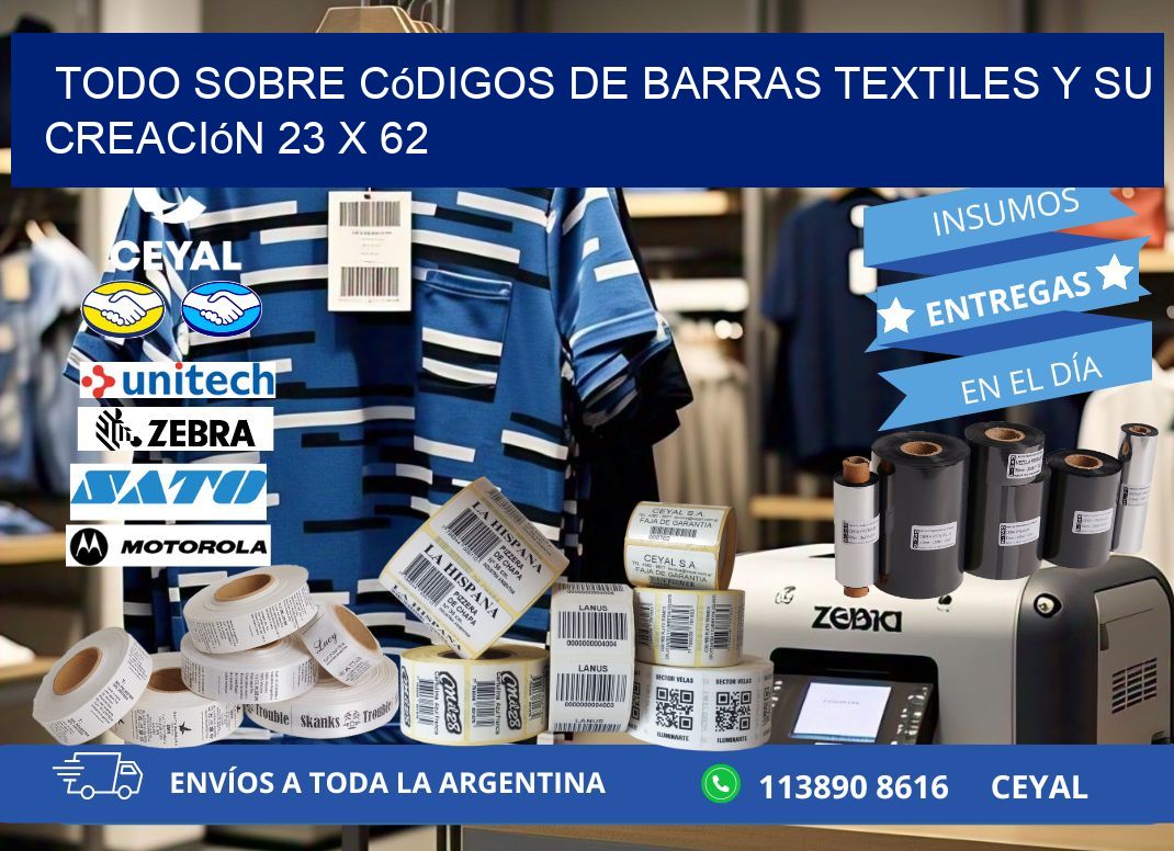 Todo sobre Códigos de Barras Textiles y su Creación 23 x 62
