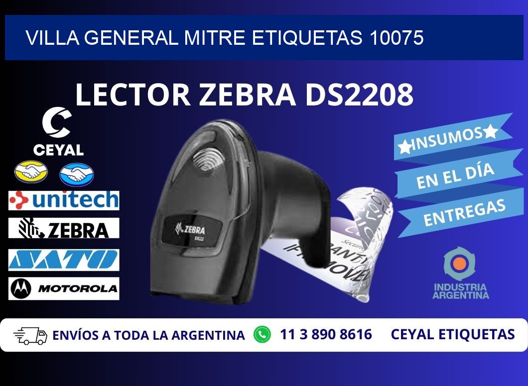 Villa General Mitre etiquetas 10075