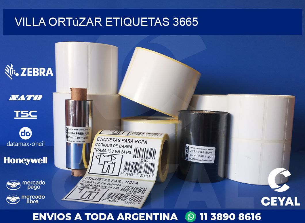 Villa Ortúzar etiquetas 3665